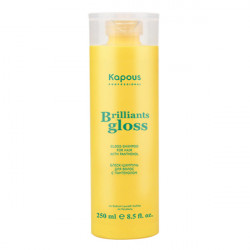 Блеск-шампунь для волос Brilliants gloss Kapous Professional 250 мл