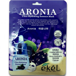 Тканевая маска для лица с экстрактом черноплодной рябины Ekel Ultra Hydrating Essence Mask Aronia 25 мл 