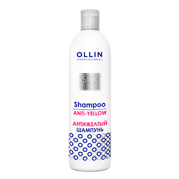 Шампунь для волос Антижелтый Ollin Silk Touch 250 мл 