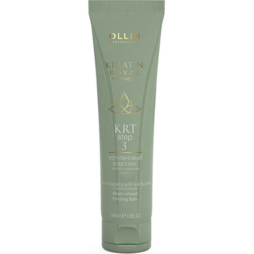 Обогащенный Бальзам с Кератином OLLIN Keratin Infused Enrich Balm 100 мл 