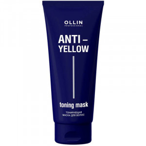 Тонирующая маска для волос ANTI-YELLOW - OLLIN PROFESSIONAL 250 мл