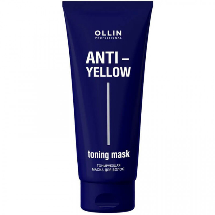 Тонирующая маска для волос ANTI-YELLOW - OLLIN PROFESSIONAL 250 мл 