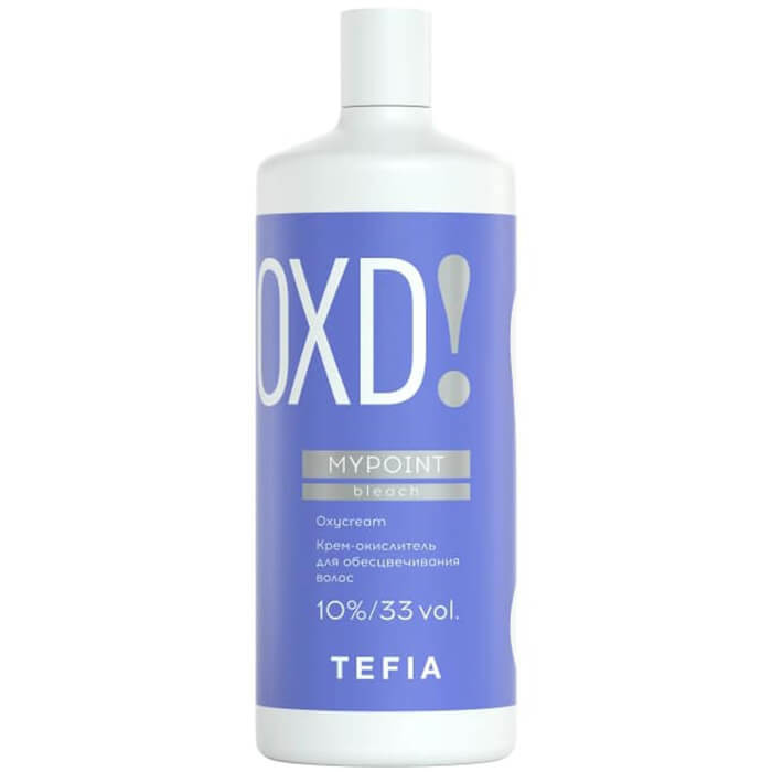 Крем-окислитель 10% для обесцвечивания волос, MYPOINT BLEACH - TEFIA 900 мл 