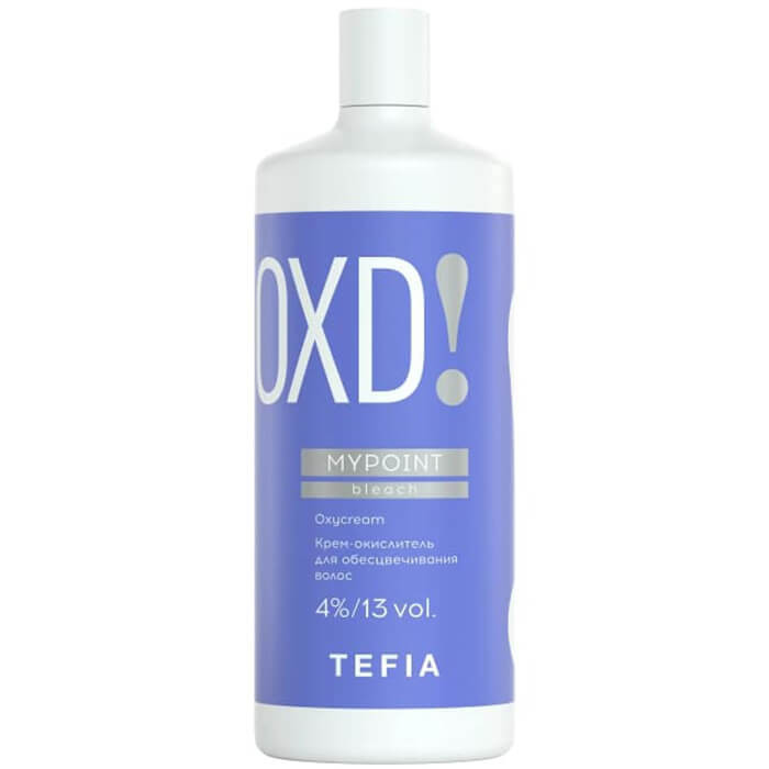 Крем-окислитель 4% для обесцвечивания волос, MYPOINT BLEACH - TEFIA 900 мл 