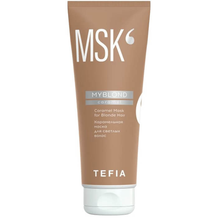 Карамельная маска для светлых волос, MYBLOND - Tefia 250 мл 