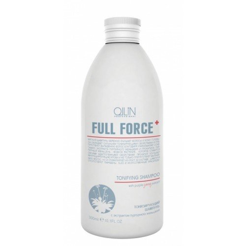 Шампунь Тонизирующий с Экстрактом Пурпурного Женьшеня Ollin Full Force 300 мл 