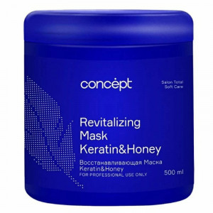 Восстанавливающая маска Keratin&Honey, Salon Total Soft Care, Concept 500 мл