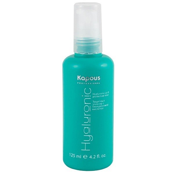 Защитный эликсир с Гиалуроновой кислотой Kapous Hyaluronic Acid Elixir 125 мл 