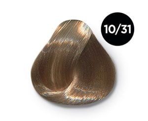 OLLIN SILK TOUCH 10/31 Светлый блондин золотисто-пепельный  Безаммиачный стойкий краситель для волос 