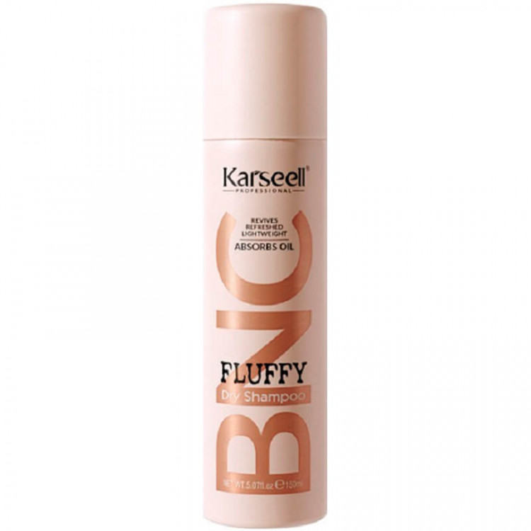 Сухой шампунь для волос BNC Fluffy Dry Shampoo, Karseell 150 мл Сухой шампунь для волос BNC Fluffy Dry Shampoo, Karseell 150 мл