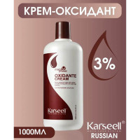 Крем оксидант 3% для окрашивания волос, Karseell 1000 мл
