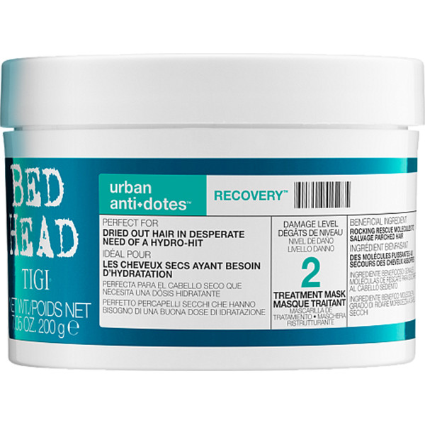 Маска для поврежденных волос - TIGI BH Urban Anti+dotes Recovery Mask 200 мл 