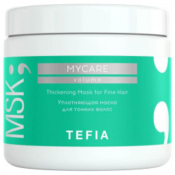 Уплотняющая маска для тонких волос, Thickening Mask for Fine Hair MYCARE VOLUME - Tefia 500 мл