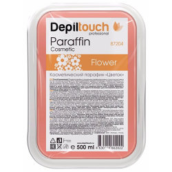 Depiltouch Professional Парафин косметический «Цветочный» в ванночке 500 мл 