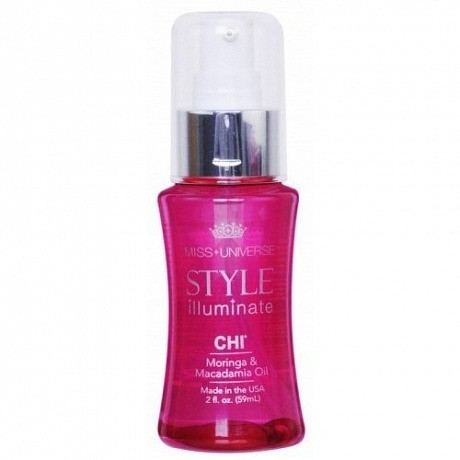 Масло для волос Моринга и Макадамия - CHI Miss Universe Style Illuminate Moringa & Macadamia Oil 59 ml 