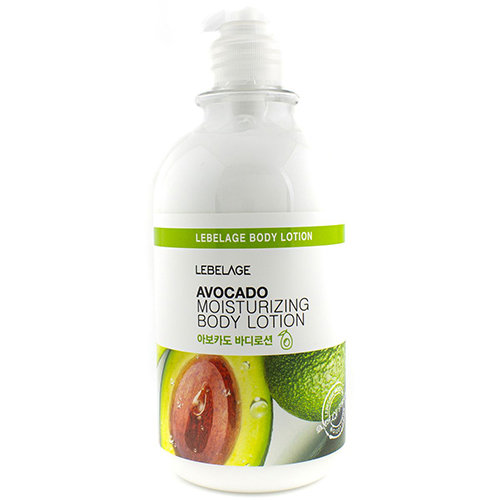 Lebelage Body Lotion Moisturizing Avocado Лосьон для тела увлажняющий с экстрактом авокадо 500 мл 