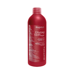 Распрямляющий крем для волос с глиоксиловой кислотой Kapous GlyoxySleek Hair 500 гр