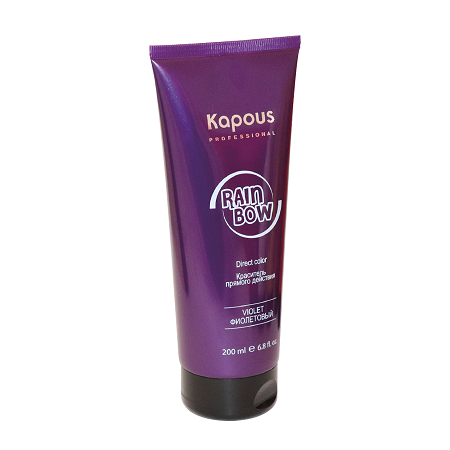 Краситель Прямого Действия Для Волос Фиолетовый «Rainbow» Kapous Professional 200 мл 