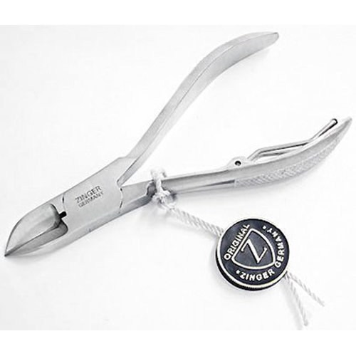 Педикюрные кусачки «STANDART» 45-S,FD-серебро матовые Zinger  
