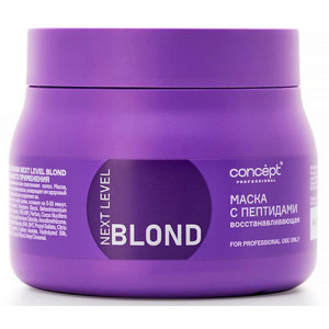 Маска восстанавливающая с пептидами, Next Level Blond Concept 400 мл