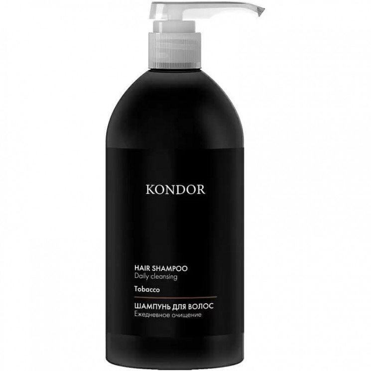 Шампунь "Табак" для ежедневного ухода Hair & Body - Kondor 750 мл 