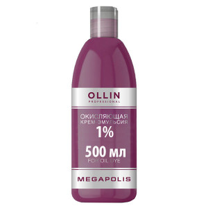 Окисляющая крем-эмульсия 1% OLLIN MEGAPOLIS 500 мл