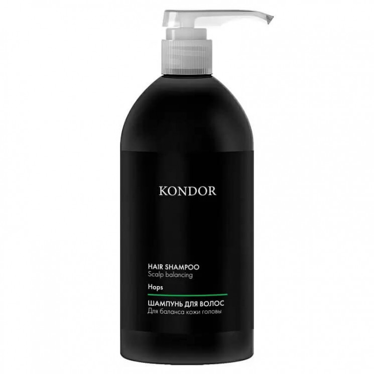 Шампунь "Хмель" для очищения волос Hair & Body - Kondor 750 мл 