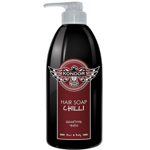 Шампунь "Чили" против выпадения волос - Kondor Hair & Body 750 мл