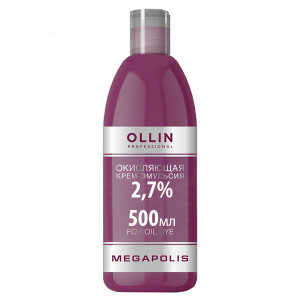 Окисляющая крем-эмульсия 2,7% OLLIN MEGAPOLIS 500 мл