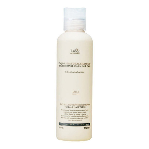 Шампунь с натуральными ингредиентами Triplex Natural Shampoo La'dor 150 мл 