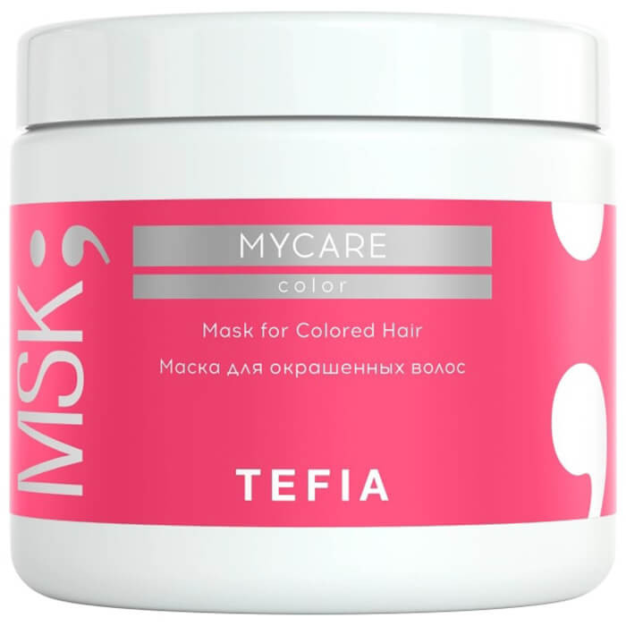 Маска для окрашенных волос, Mask for Сolored Hair, MYCARE - Tefia 500 мл 