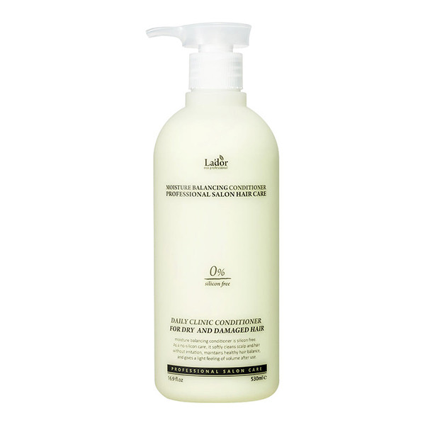 Увлажняющий бессиликоновый бальзам для волос Moisture Balancing Conditioner La'dor 530 мл 