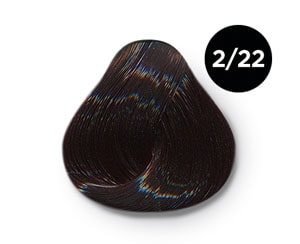 OLLIN PERFORMANCE  2/22 Черный фиолетовый Перманентная крем-краска для волос 