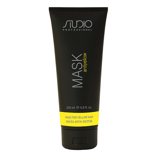 Маска для волос Анти-желтая «Antiyellow» Kapous Studio Professional 200 мл 