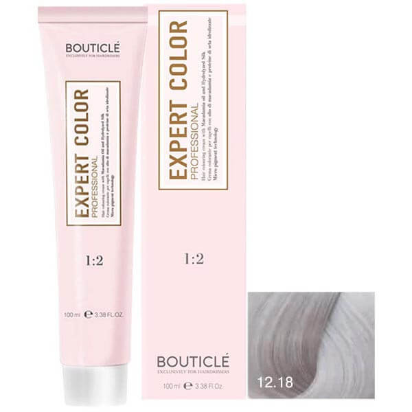 12/18 Пепельно-жемчужный экстра блондин, Expert Color - Bouticle 100 мл 