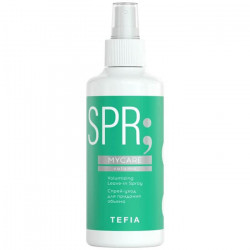 Спрей-уход для придания объема, Volumizing Leave-in Spray MYCARE VOLUME - Tefia 250 мл