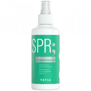 Спрей-уход для придания объема, Volumizing Leave-in Spray MYCARE VOLUME - Tefia 250 мл