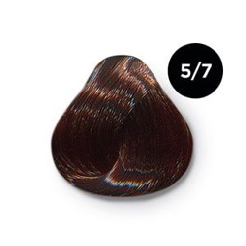 Ollin Color - 5/7 Светлый шатен коричневый Перманентная крем-краска для волос 60 мл 