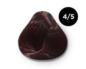 OLLIN PERFORMANCE 4/5 Шатен махагоновый Перманентная крем-краска для волос 
