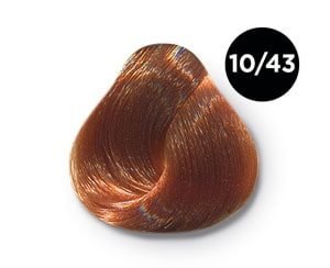 OLLIN PERFORMANCE 10/43 Светлый блондин медно-золотистый Перманентная крем-краска для волос 