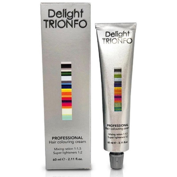 9/69 Блондин Шоколадно-Фиолетовый стойкая крем-краска для волос Delight TRIONFO 60 мл 