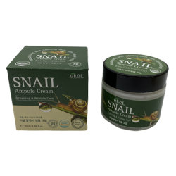 Ампульный крем для лица с улиточным муцином Ekel Ampule Cream Snail 70 мл 