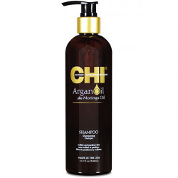 Восстанавливающий Шампунь с экстрактом масла Арганы и дерева Моринга CHI Argan Oil Shampoo