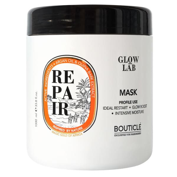 Маска восстанавливающая придающая сияние Argan Repair Illuminating Mask - Bouticle - 1000 мл 