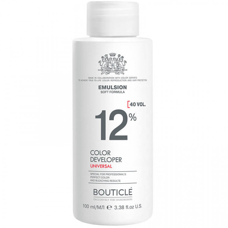 Окисляющая эмульсия 12% Developer Emulsion — Bouticle, 100 мл Окисляющая эмульсия 12% Developer Emulsion — Bouticle, 100 мл