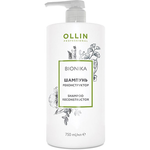 Шампунь-Реконструктор Ollin BioNika 750 мл 