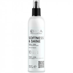 Спрей-уход для волос 10 в 1 «SOFTNESS & SHINE» — EPICA, 300 мл