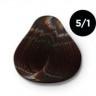 OLLIN SILK TOUCH 5/1 Светлый шатен пепельный Безаммиачный стойкий краситель для волос 