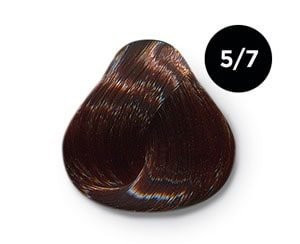 OLLIN SILK TOUCH 5/7 Светлый шатен коричневый Безаммиачный стойкий краситель для волос 