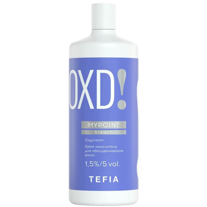 Крем-окислитель 1,5% для обесцвечивания волос, MYPOINT BLEACH - TEFIA 900 мл 
